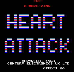 Heart Attack Title Screen